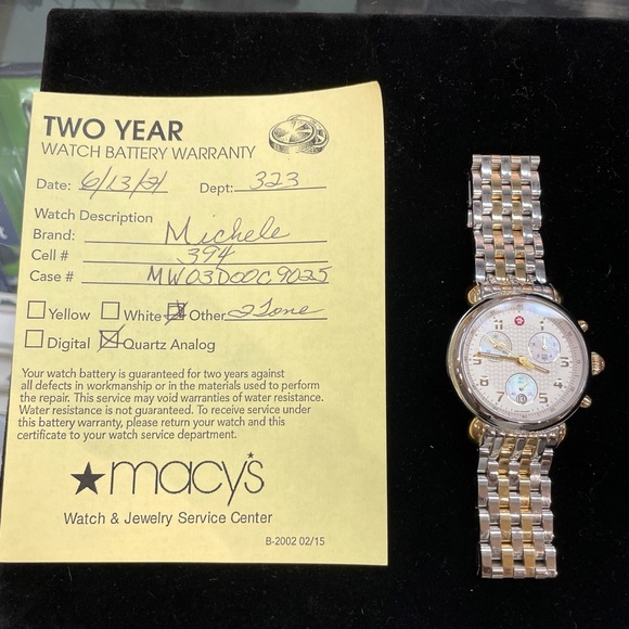 EXCELLENT CONDITION - Michele CSX 39 Chronograph